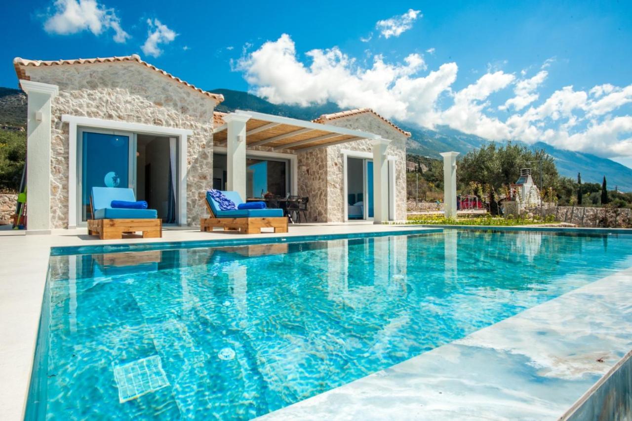 Natural Stone Villas Kefalonia Trapezaki  Luaran gambar